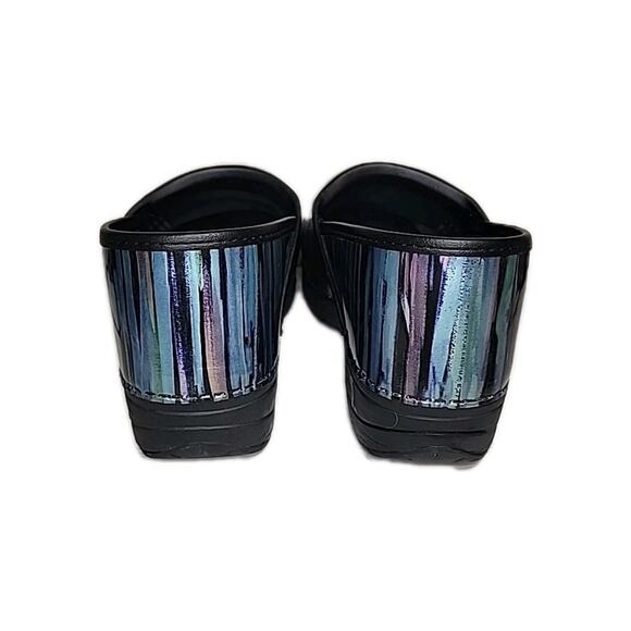 Dansko XP 2.0 Nurse Shoes | Teal Striped Patent Comfort And Support Sz 41 READ - Picture 5 of 13